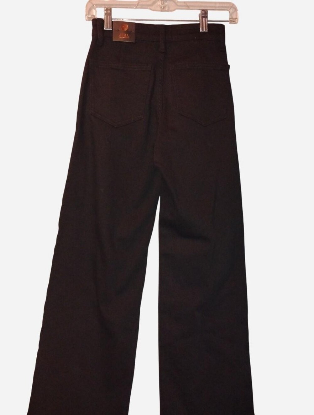 JBD Just Black Denim Women's High-Rise Wide-Leg Jeans - Black, Size 24 (NWT) - Picture 6 of 8